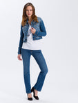 Cross Laureen Jeans Mid Blue Used