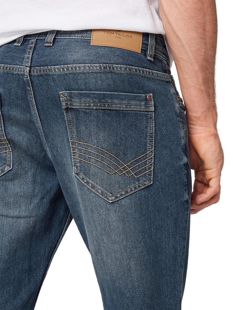 Tom Tailor Marvin Jeans Wash Hosen Mid Straight Jeans – Wolfenbüttel Haus Stone und